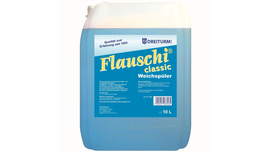DREITURM Weichspüler FLAUSCHI® CLASSIC 10 L