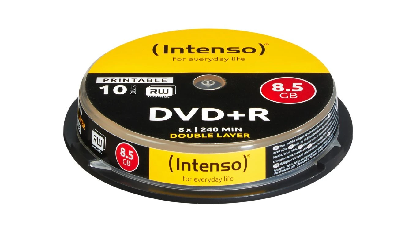 INTENSO DVD+R Cake Box 8.5GB - 10 pcs.