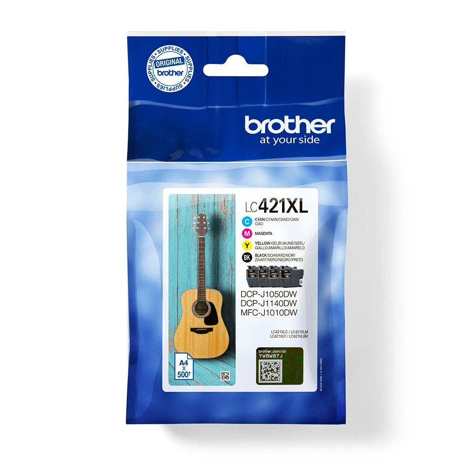 BROTHER LC421 XL Valuepack Tintenpatrone CMYBK
