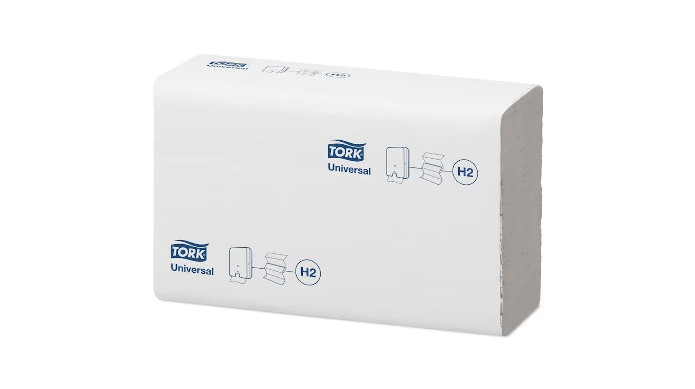 TORK Essuie-mains en papier Xpress Universal pliage Z, 1 couche, blanc