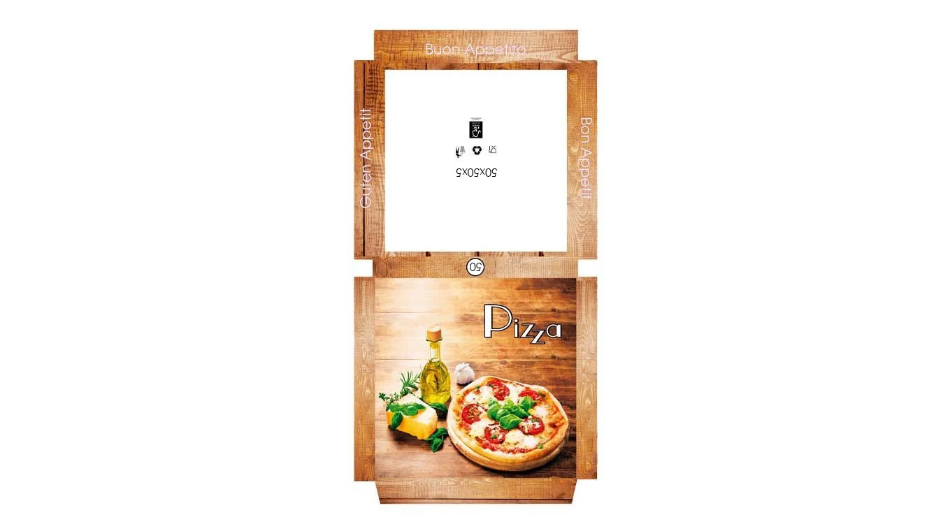 Pizzaschachteln "Pizza" 50 Stück