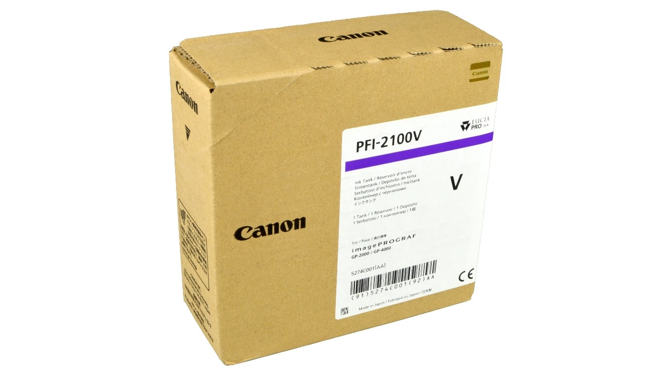 CANON PFI-2100V Tintenpatrone violett
