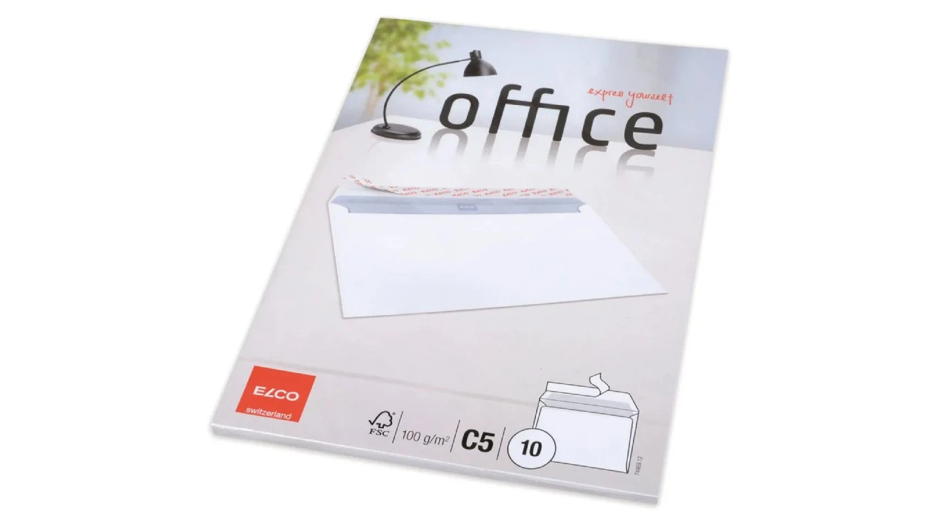 ELCO Enveloppe Office C5, sans fenêtre - 10 pcs.