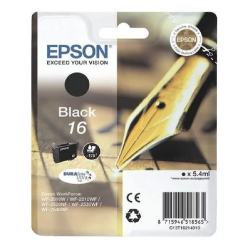 EPSON 16 Tintenpatrone schwarz