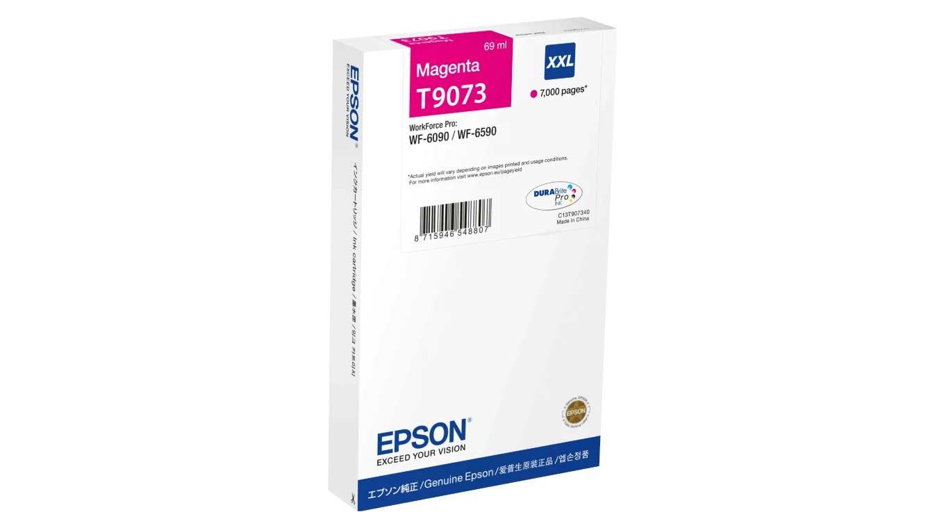 EPSON T9073 XXL Cartouche d'encre magenta