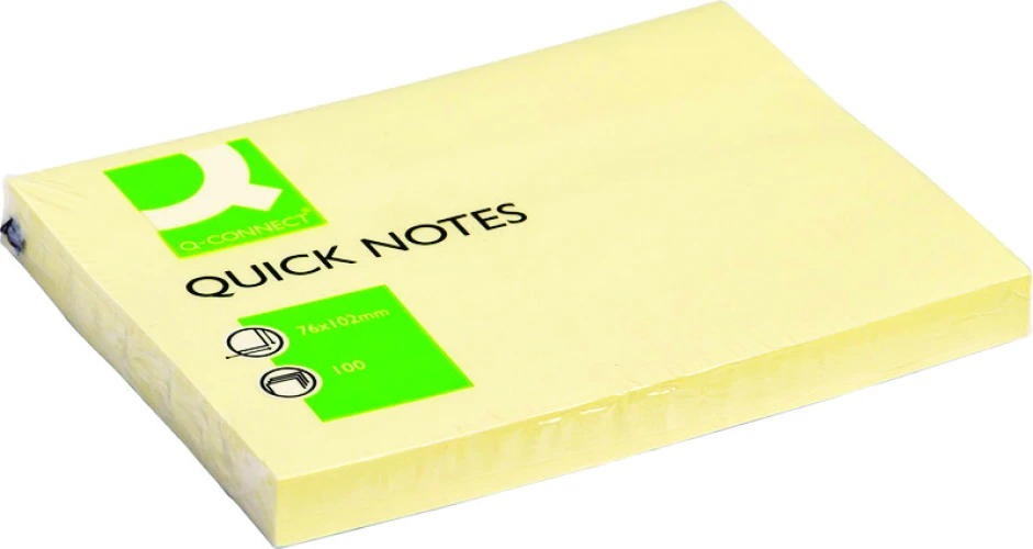 Q-CONNECT Haftnotizen 1 x 100 Blatt