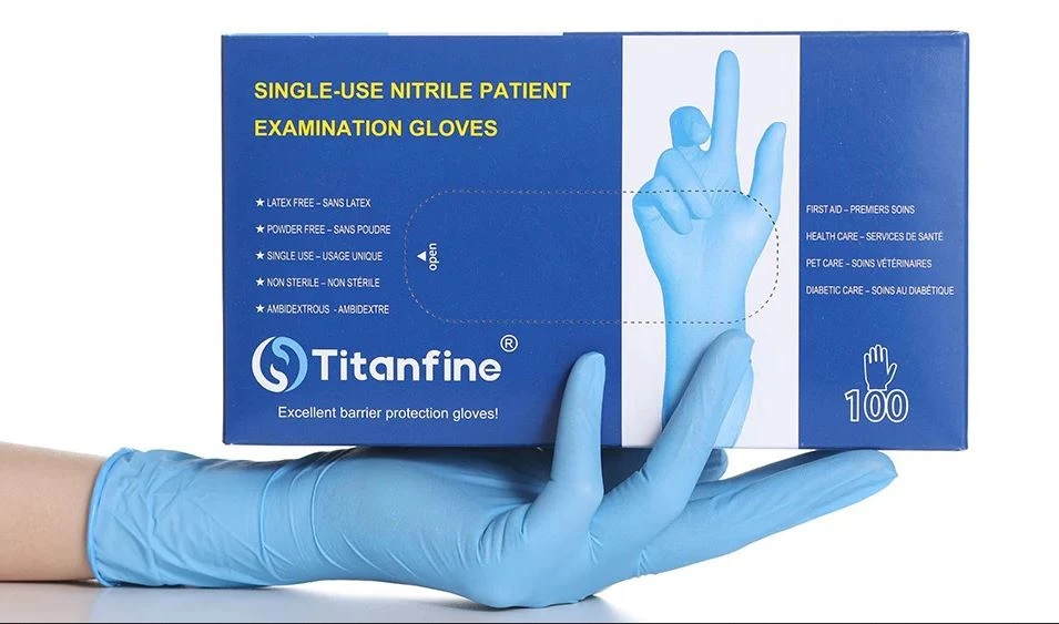 TITANFINE Nitrilhandschuhe Gr. S, 100 Stück