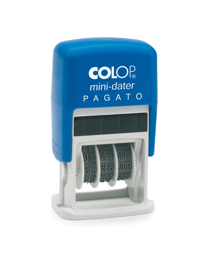 COLOP S160L1/I Datumstempel "Pagato" IT