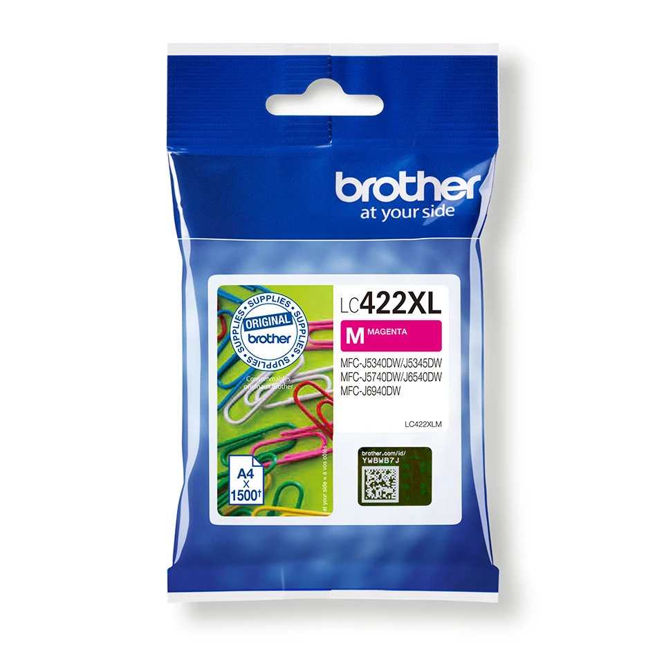 BROTHER LC422XLM Cartouche d'encre magenta