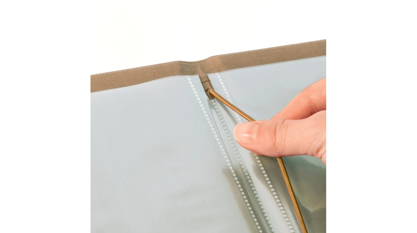SIGEL Porte-menu - avec reliure élastique - pour 8 pages - avec reliure élastiqu
