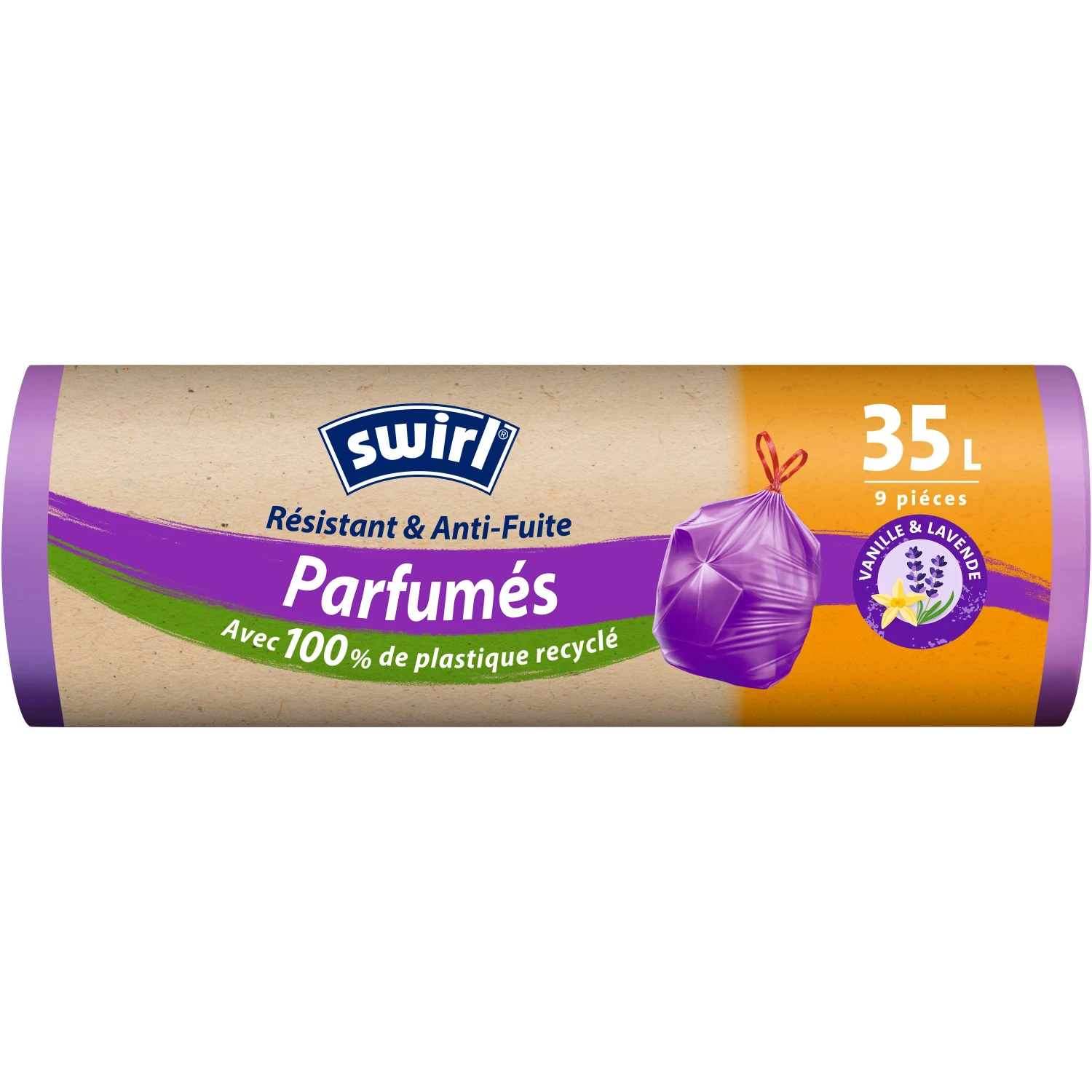 SWIRL Duft-Müllbeutel 35 L, 9 Stück