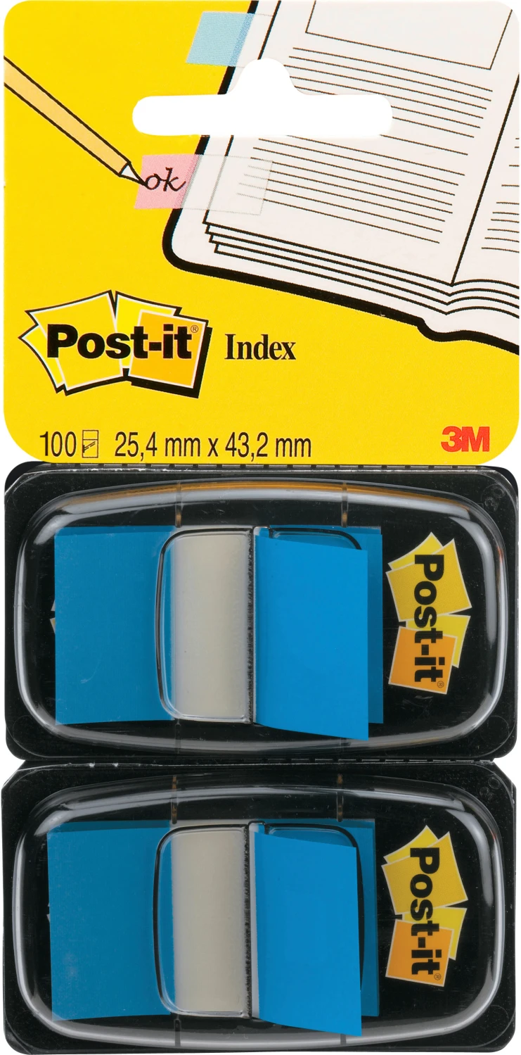 POST-IT Haftstreifen Index Standard 2 x 50 Blatt