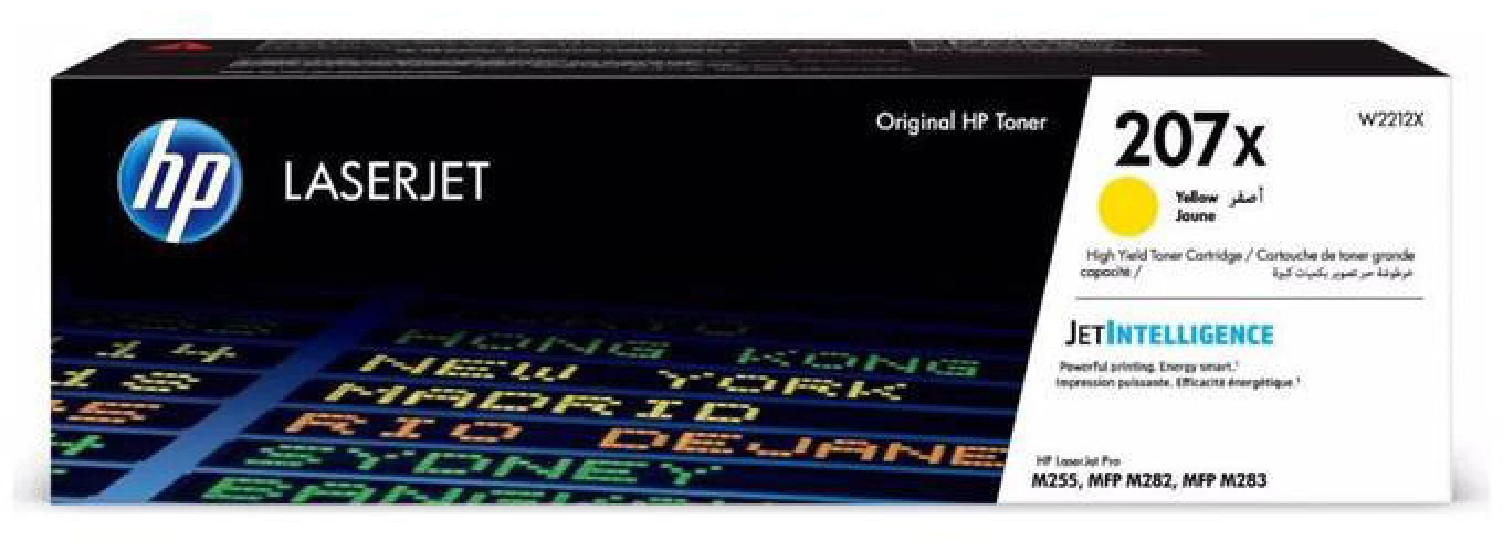 HP 207X Cartouche toner jaune