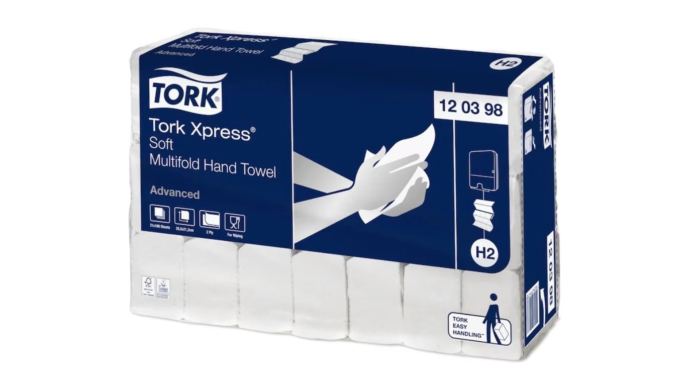 TORK Papierhandtücher Xpress Advanced Z-Falz, 2-lagig, weiss