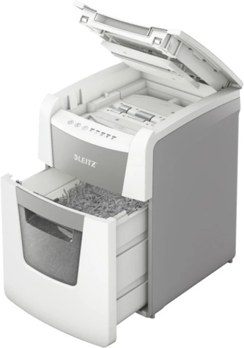 LEITZ Aktenvernichter IQ AF Small Office 100, P-4, 34lt