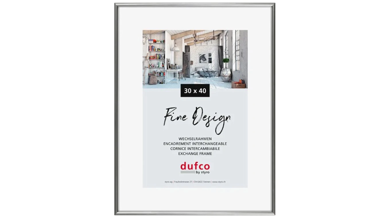 DUFCO Cadre photo PP "Fine Design" 30 x 40 cm