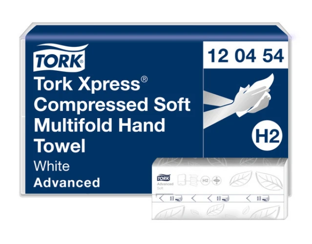 TORK Papierhandtücher Advanced M-Falz, 2-lagig, weiss