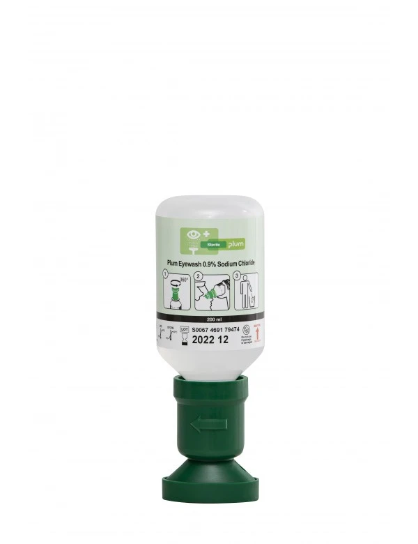 Plum Augenspülflasche NaCl 200ml