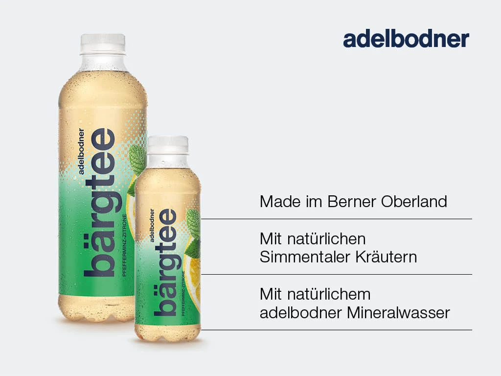 ADELBODNER Thé de montagne menthe-citron 6 x 5 dl