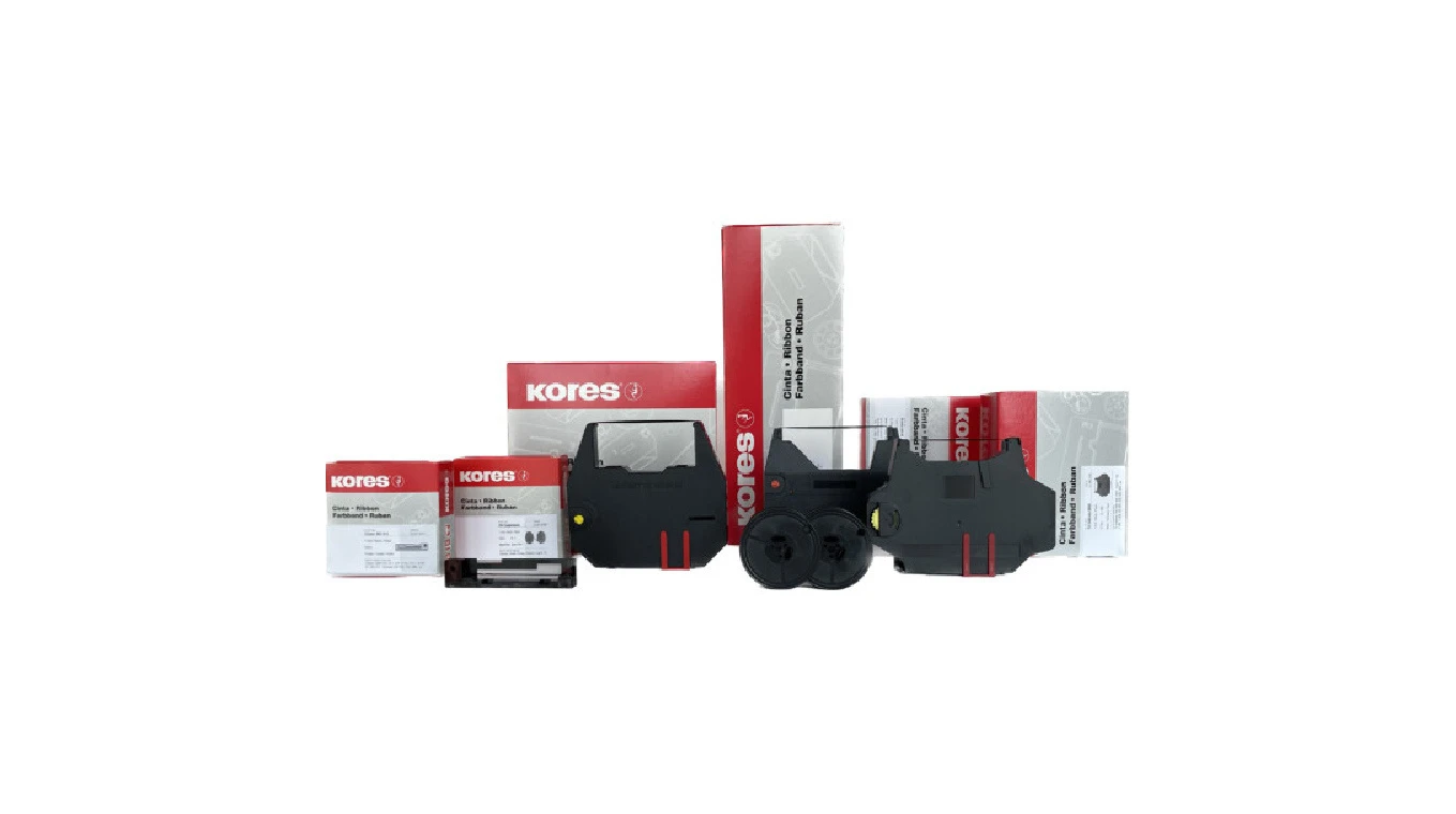 KORES 571935 Ruban Nylon noir
