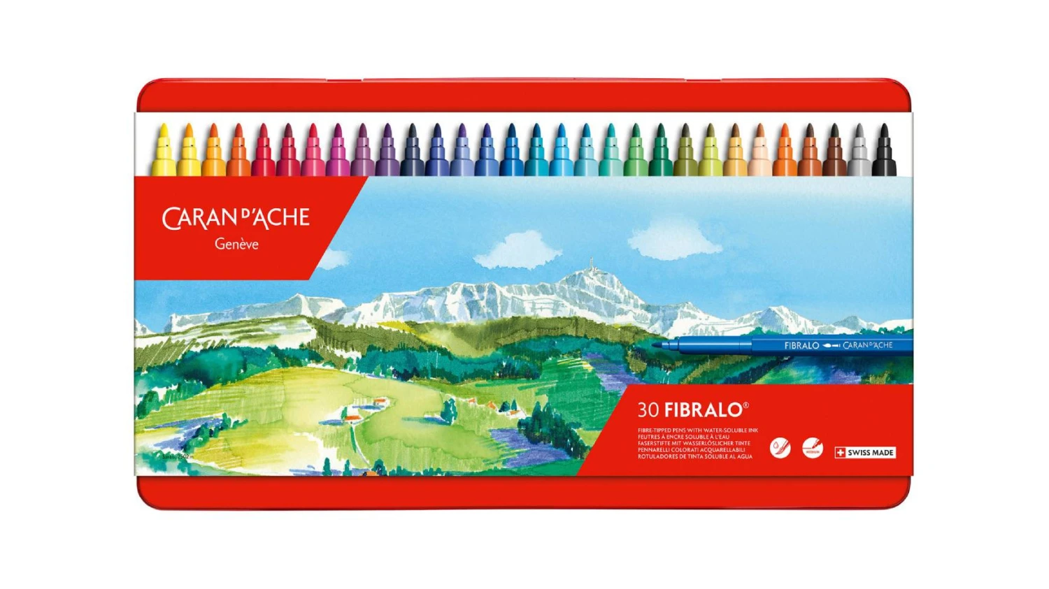 CARAN D'ACHE Feutre Fibralo M - 30 pcs.