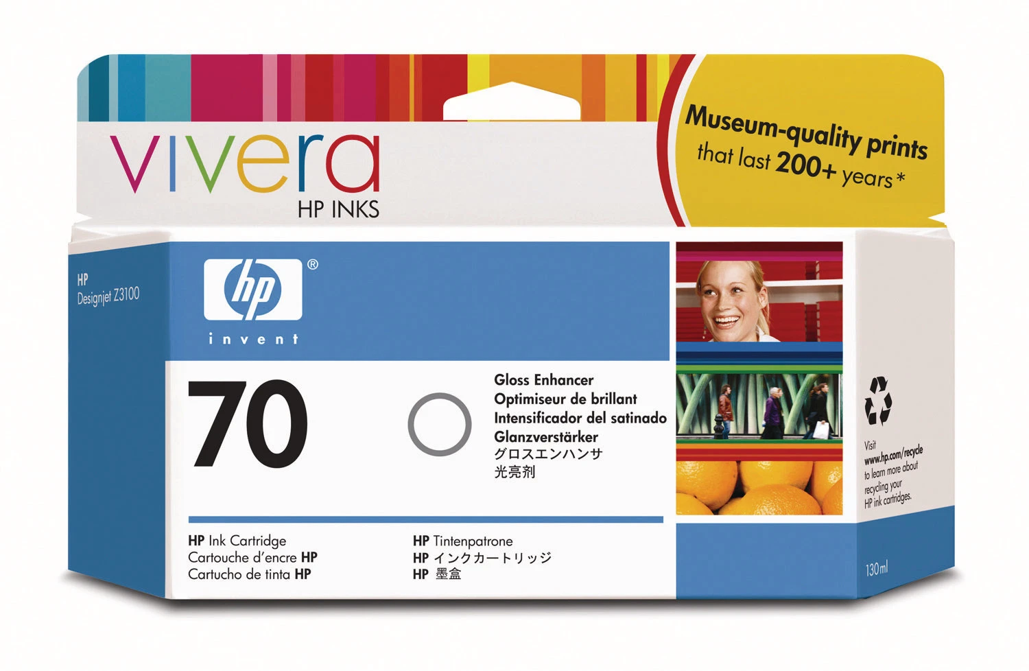 HP 70 Cartouche d'encre Gloss Enhancer