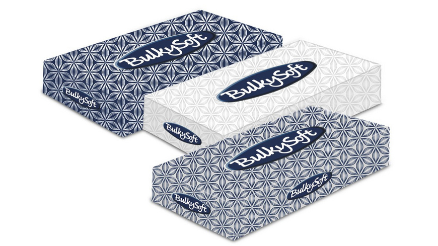 BULKYSOFT Kosmetiktücher Classic 2-lagig, 40 Stück