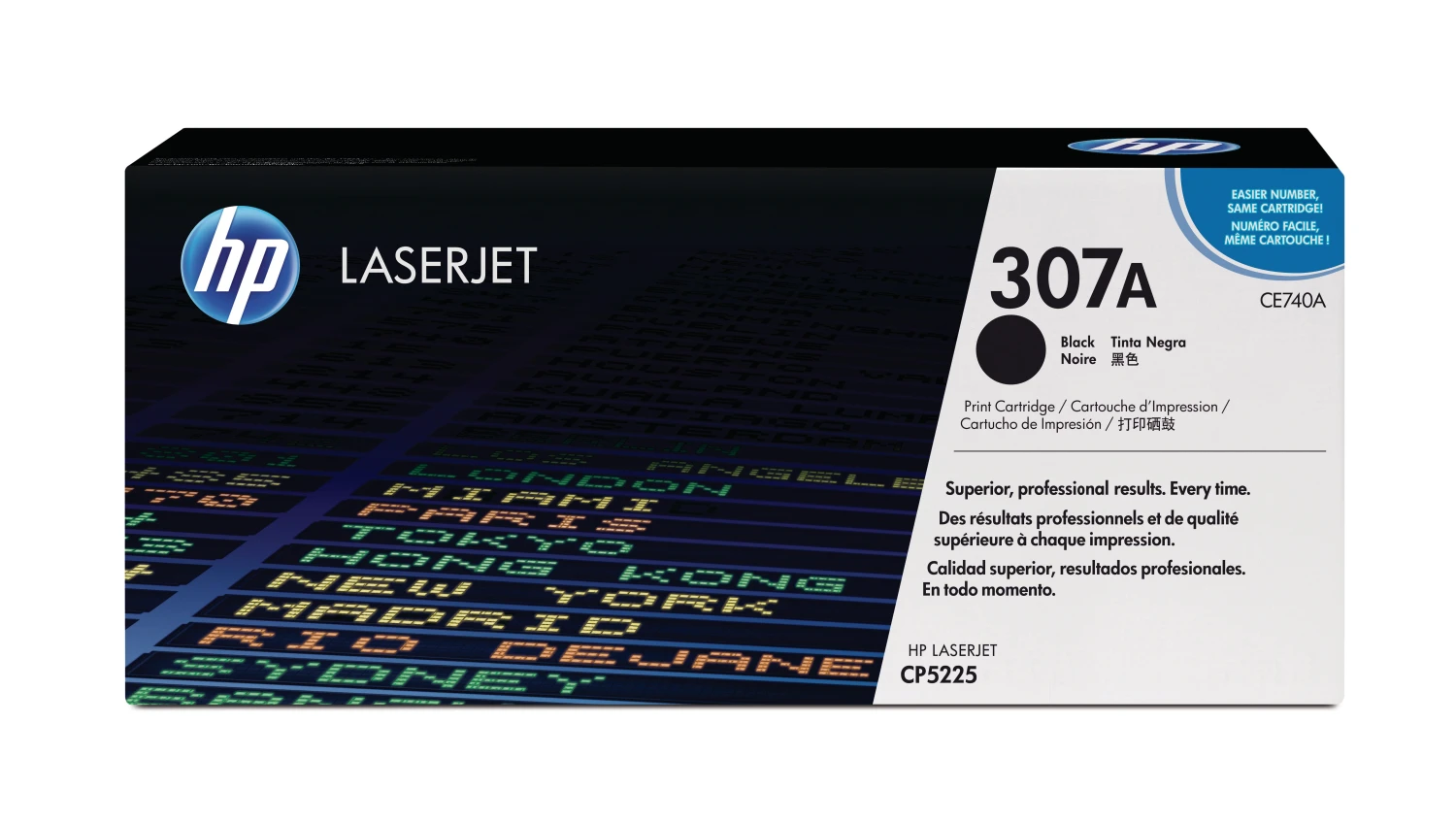 Hewlett Packard Toner noir (CE740A, 307A)