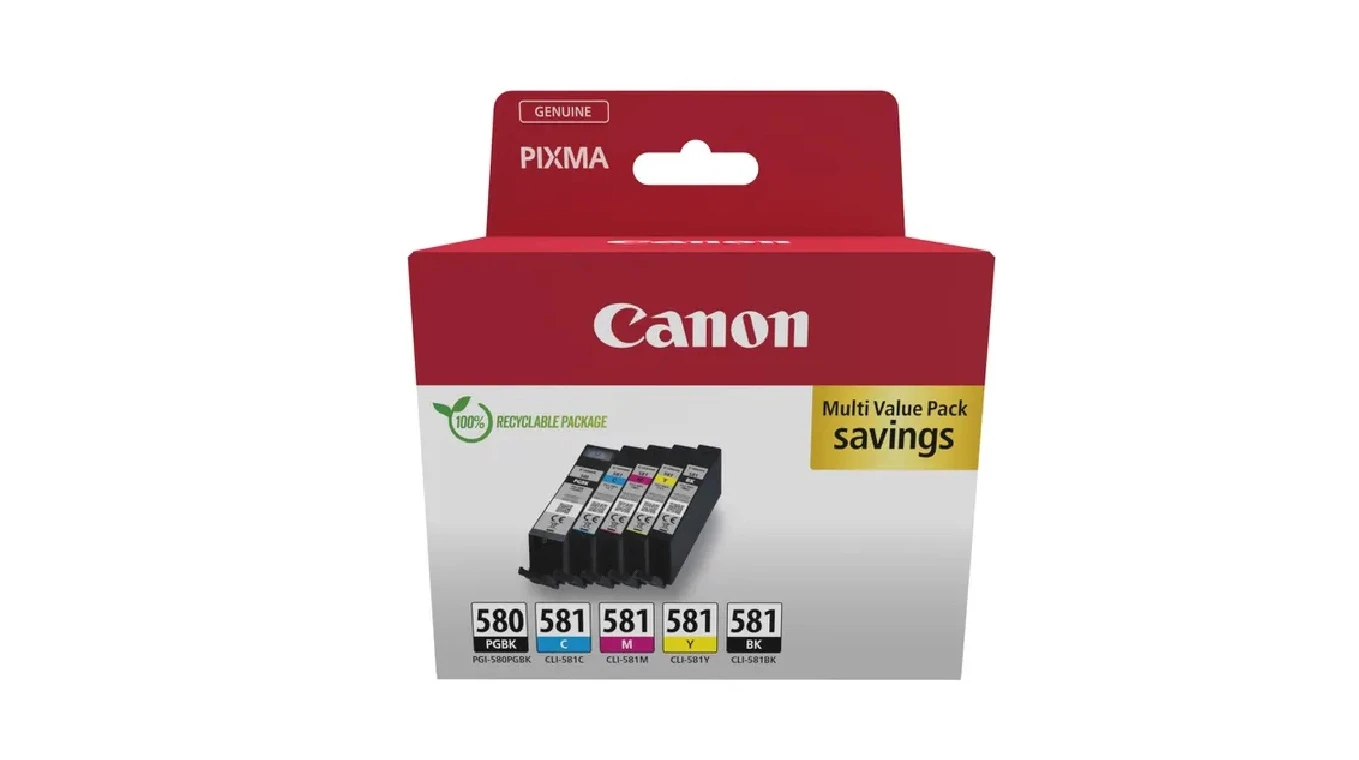 CANON 580/581 Multipack Tinte PGBKCMYBK