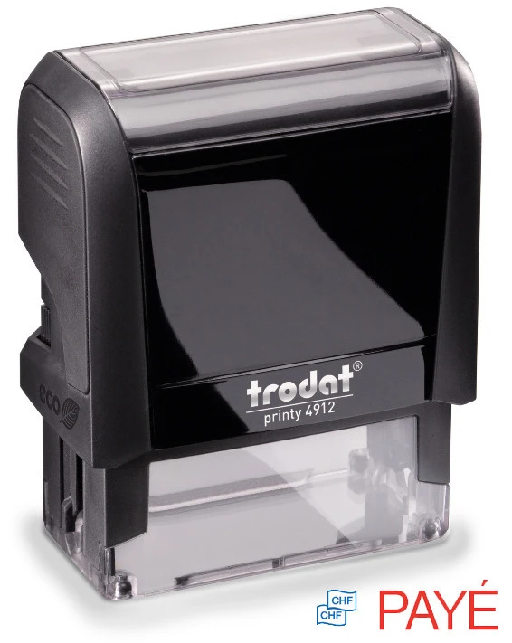 TRODAT Printy 4912 Tampon "Payé"