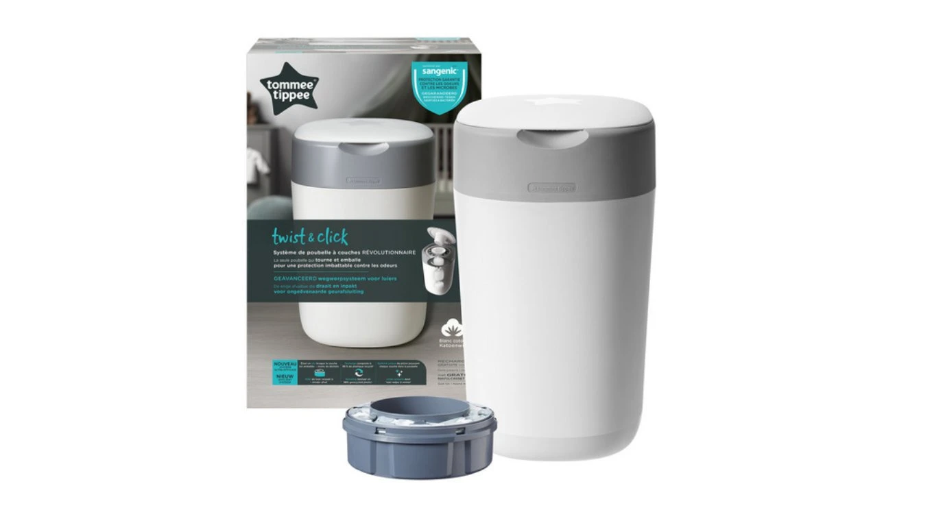 TOMMEE TIPPEE Poubelle à couches Twist & Click