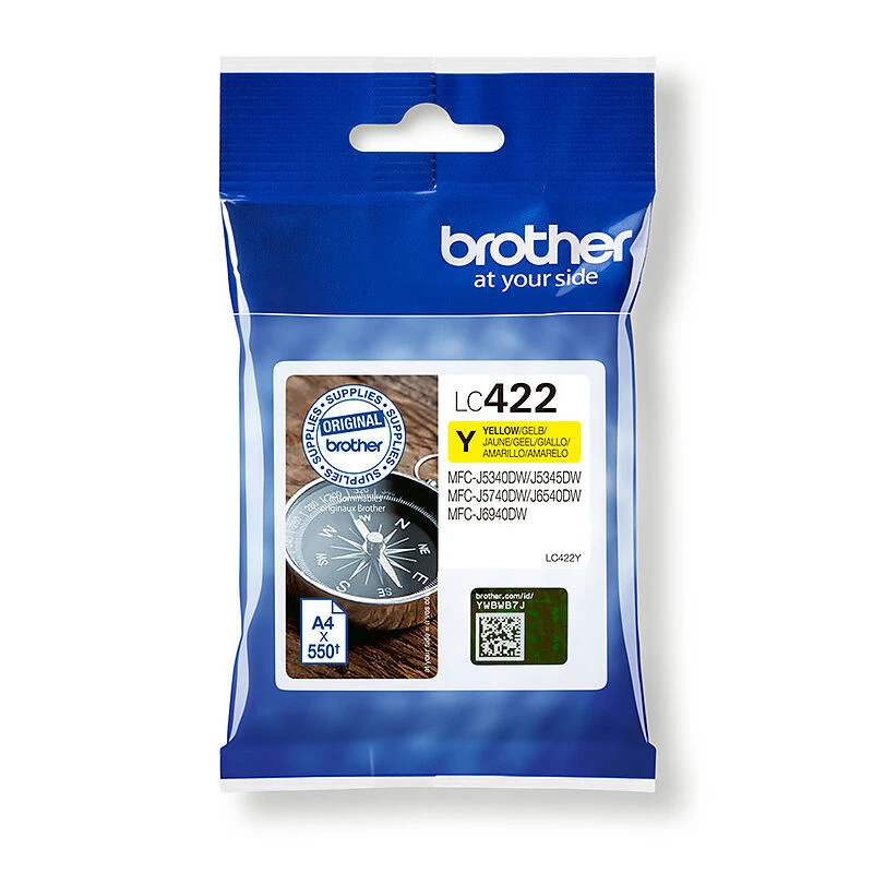 BROTHER LC-422Y Cartouche d'encre jaune