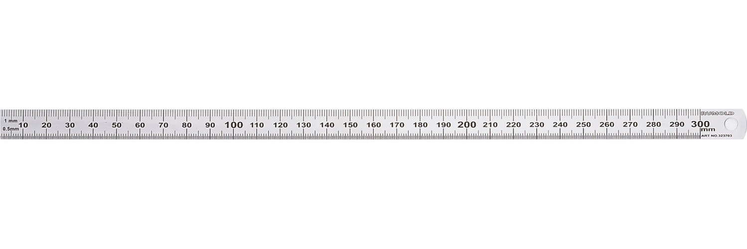 RUMOLD Règles d'acier 30cm