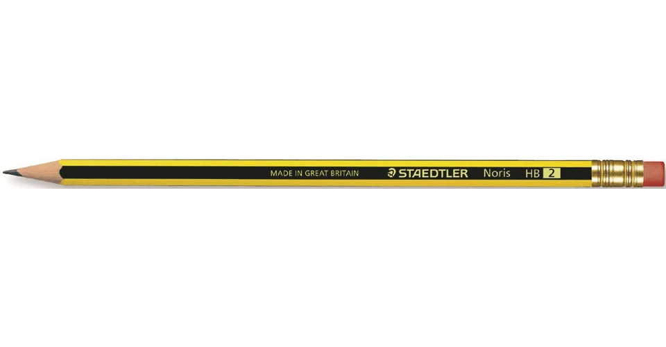 Crayon Staedtler Noris avec gomme à effacer