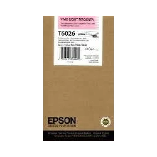 EPSON T602600 Tintenpatrone vivid light magenta
