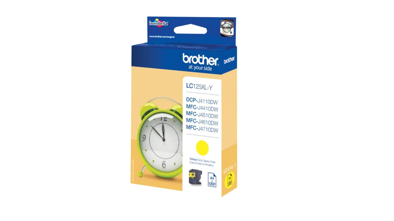 BROTHER LC-125XLY Tintenpatrone XL gelb