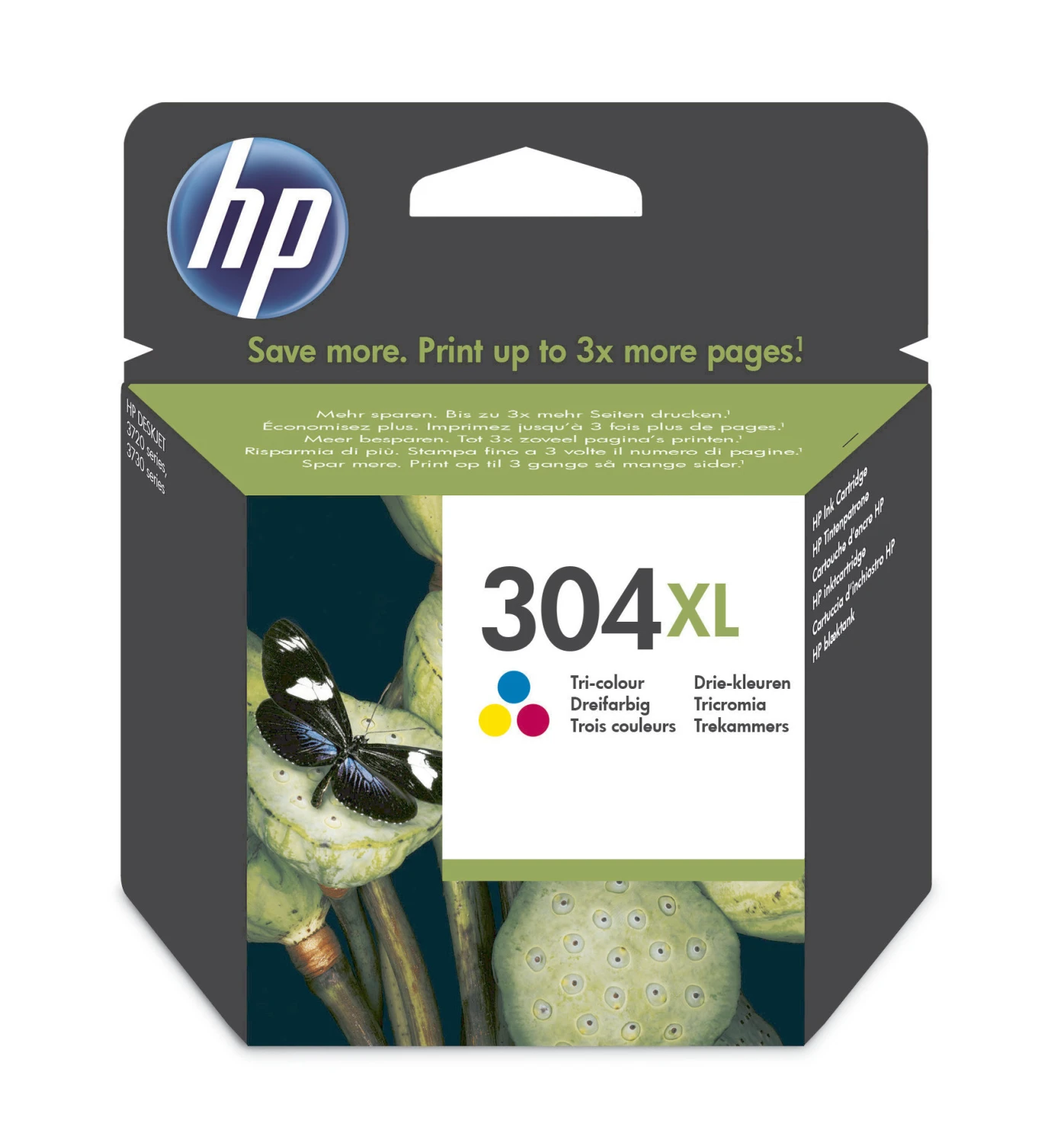 HP 304XL Tintenpatrone farbig