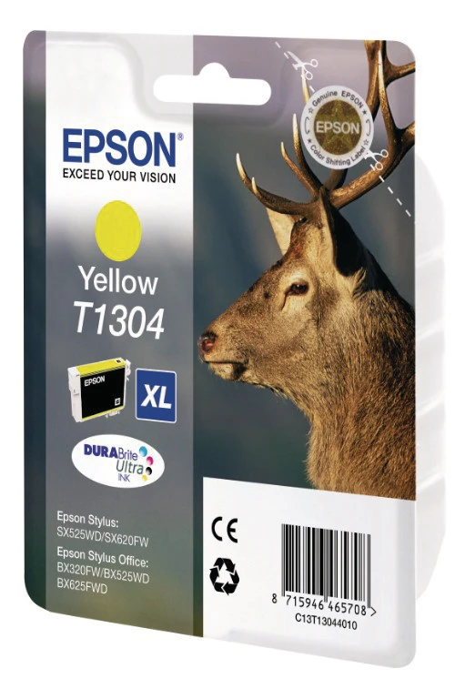 EPSON T130440 Tintenpatrone gelb