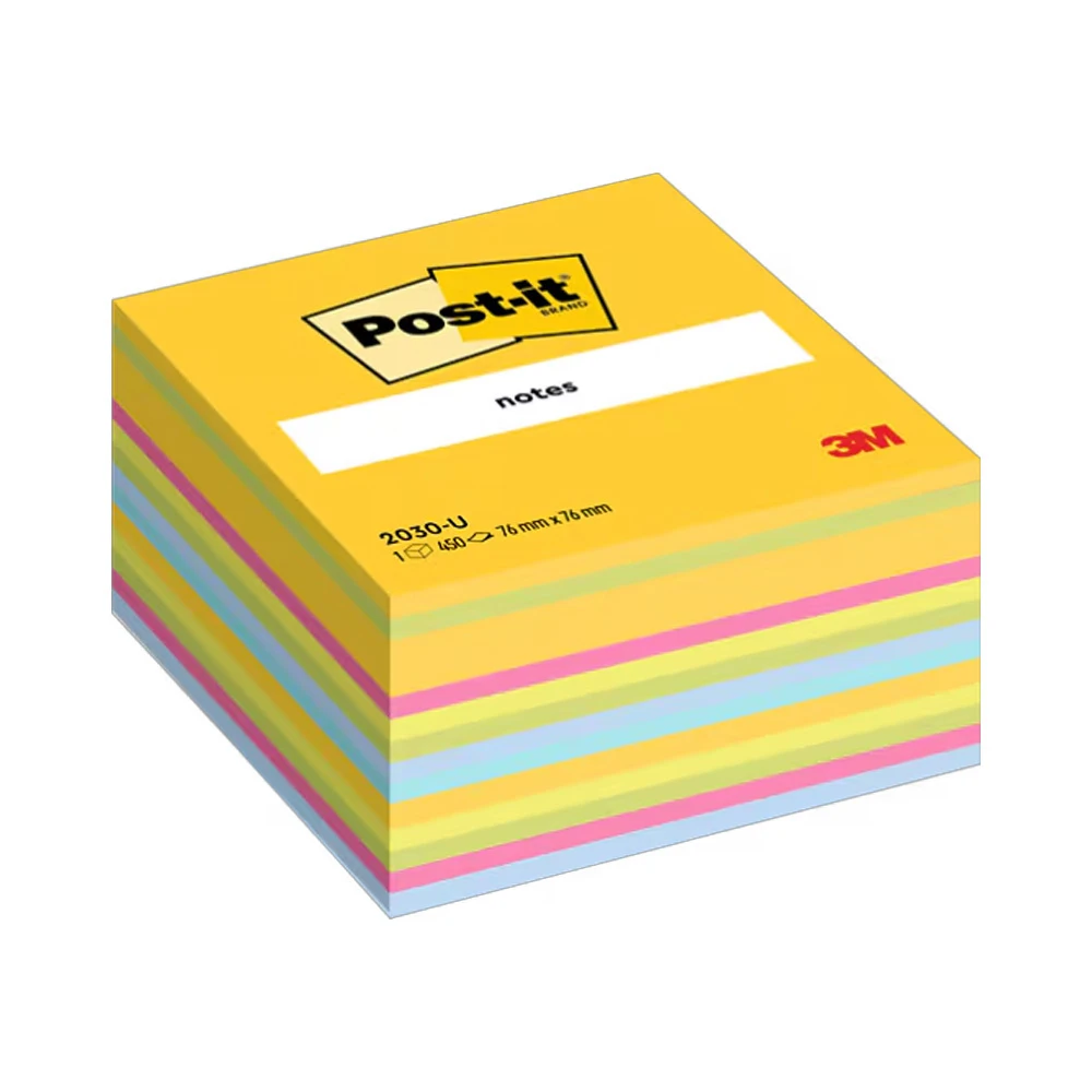 POST-IT Haftnotizwürfel Ultra-Farben 450 Blatt