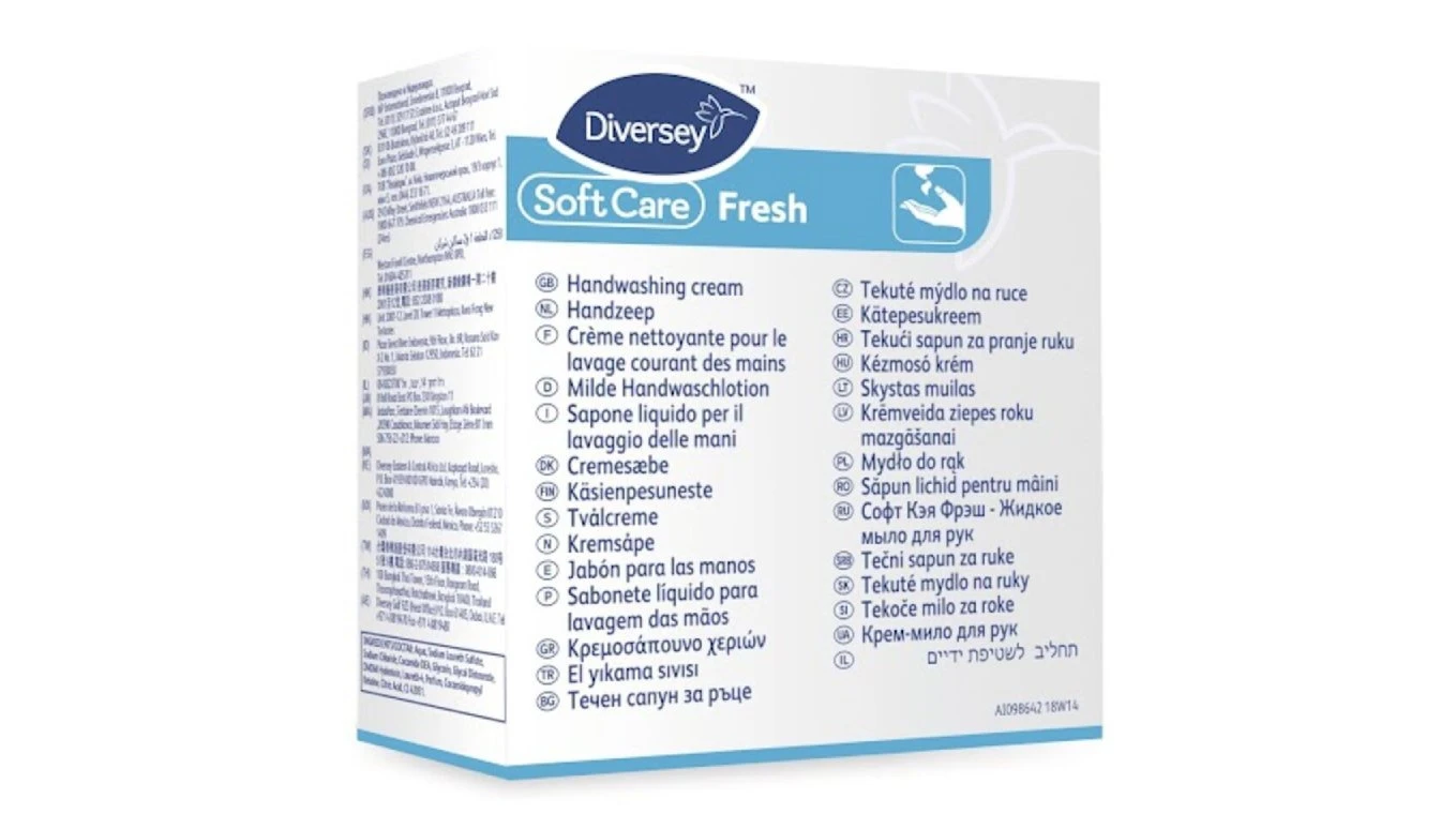 SOFT CARE Lotion lavante Fresh 6 x 800 ml