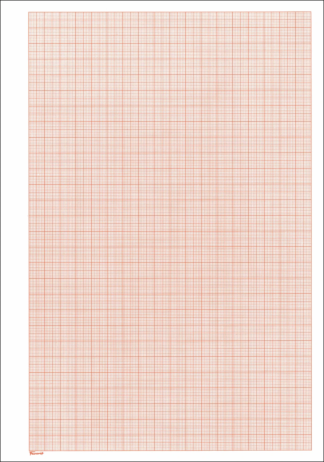 FAVORIT Block A4, 80 g/m2 - 100 Blatt