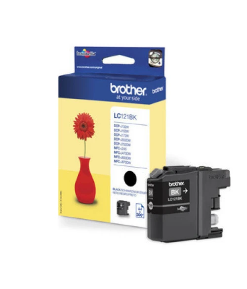 Cartouche d'encre Brother noir (LC-121BK)