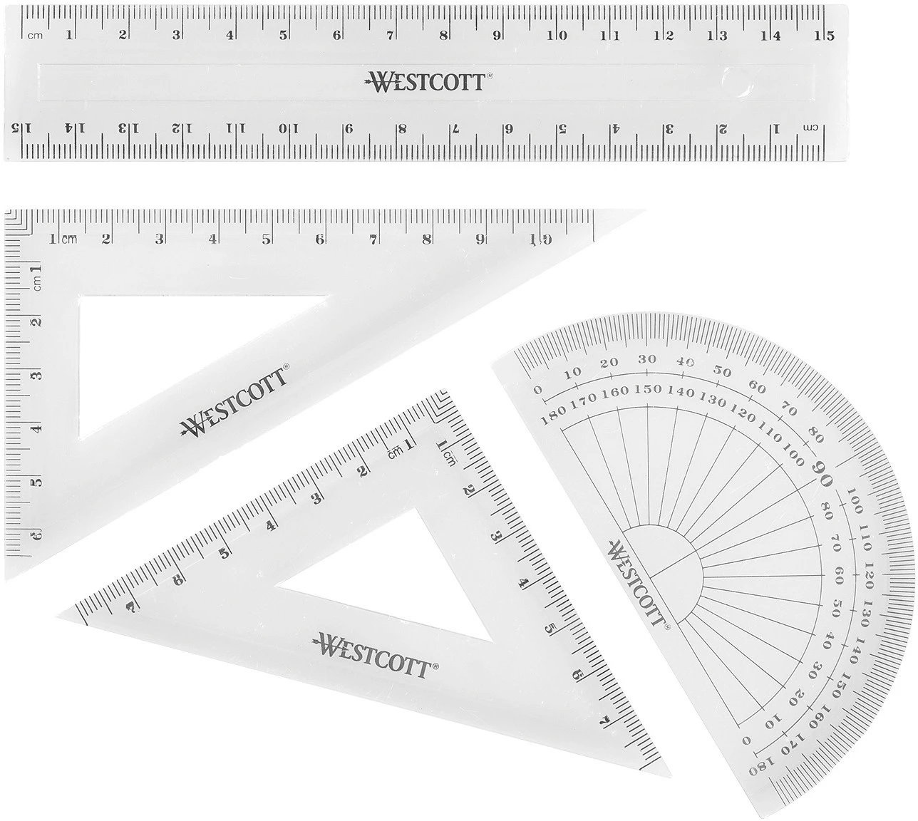 WESTCOTT Set équerre