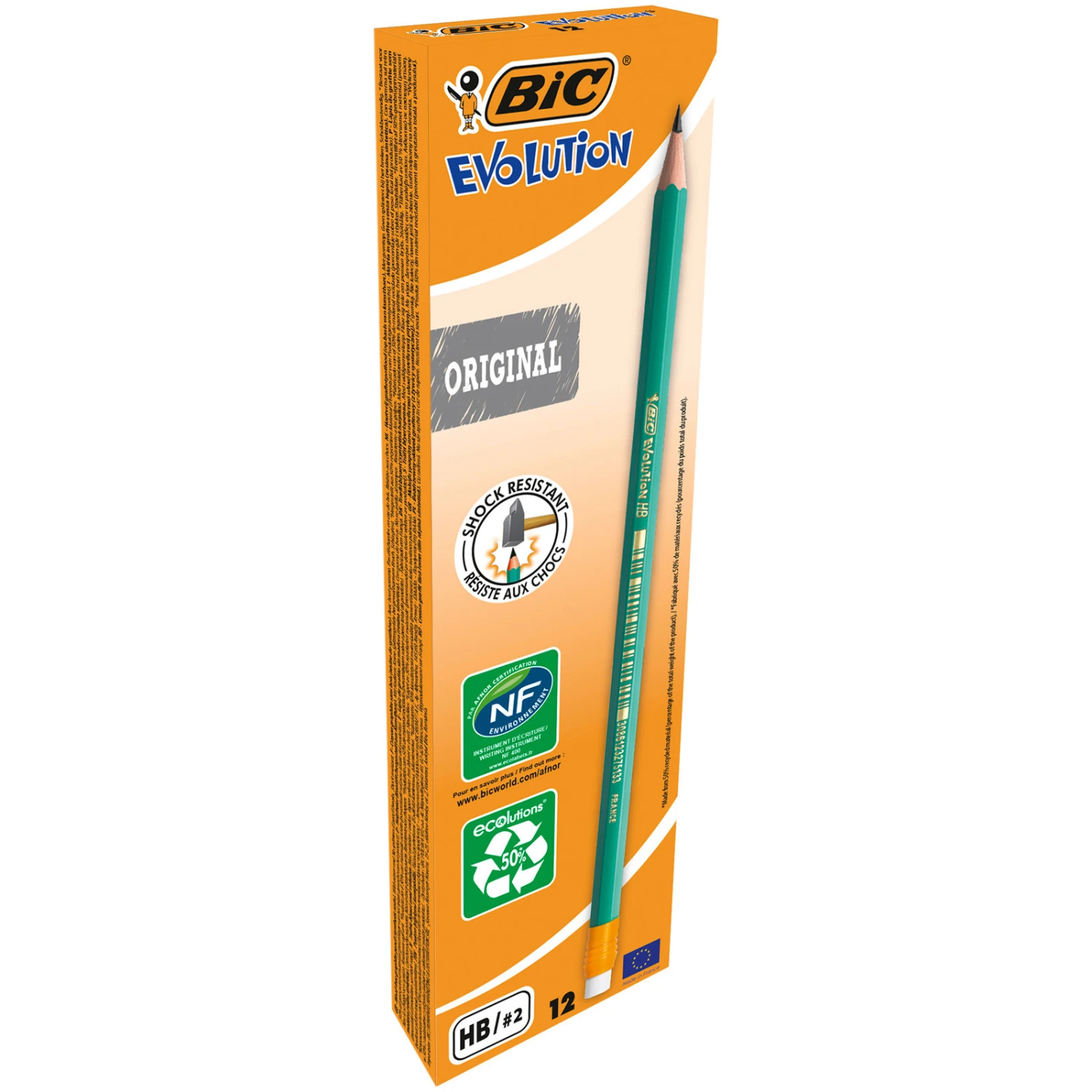 BIC Crayon Evolution HB - 12 pcs.