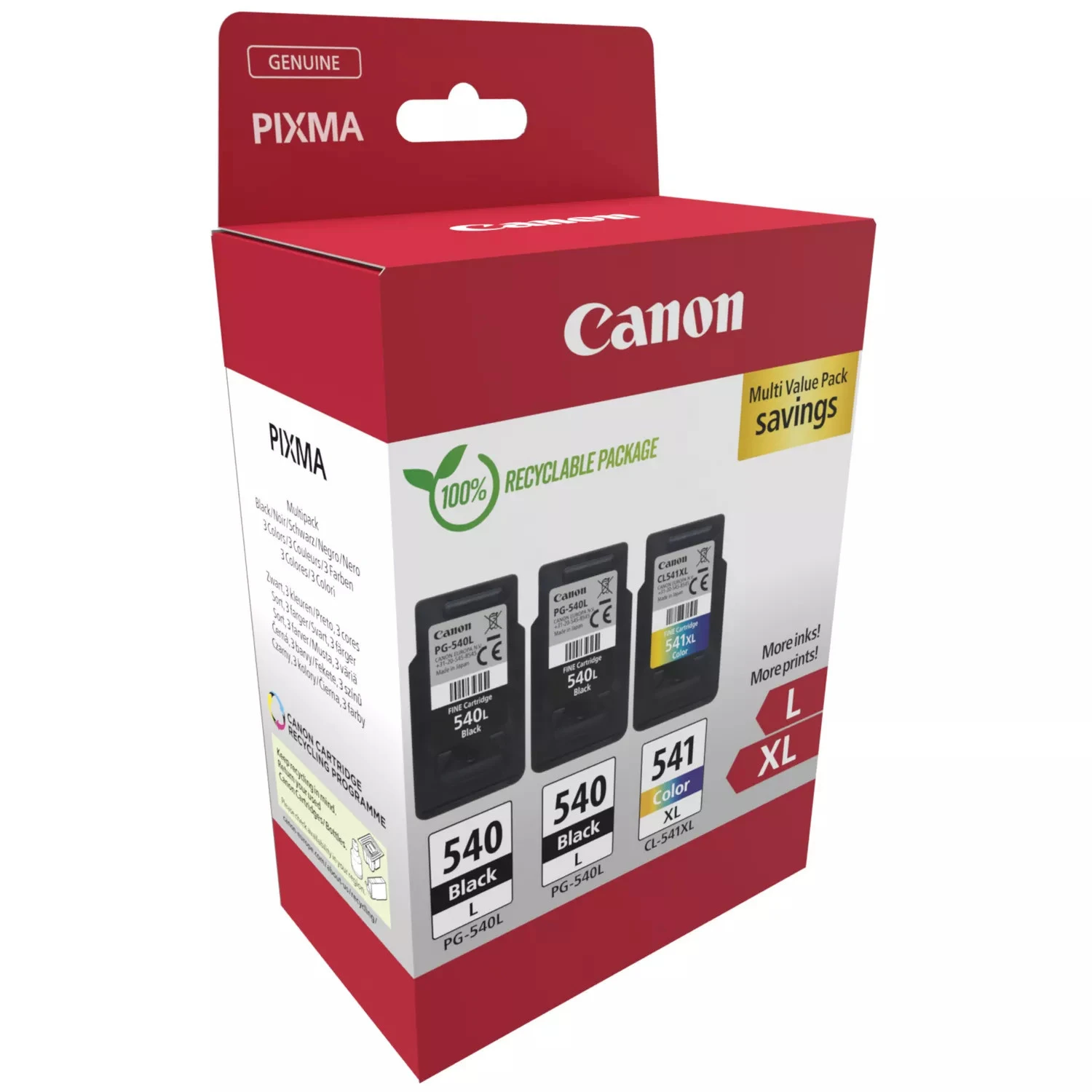 CANON 5224B017 Multipack encre L+XL BKCMY