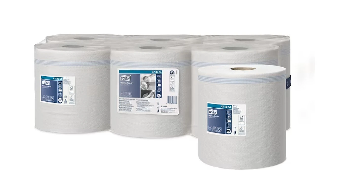TORK Papier d'essuyage Advanced multi-usage 1 couche, 6 rouleaux