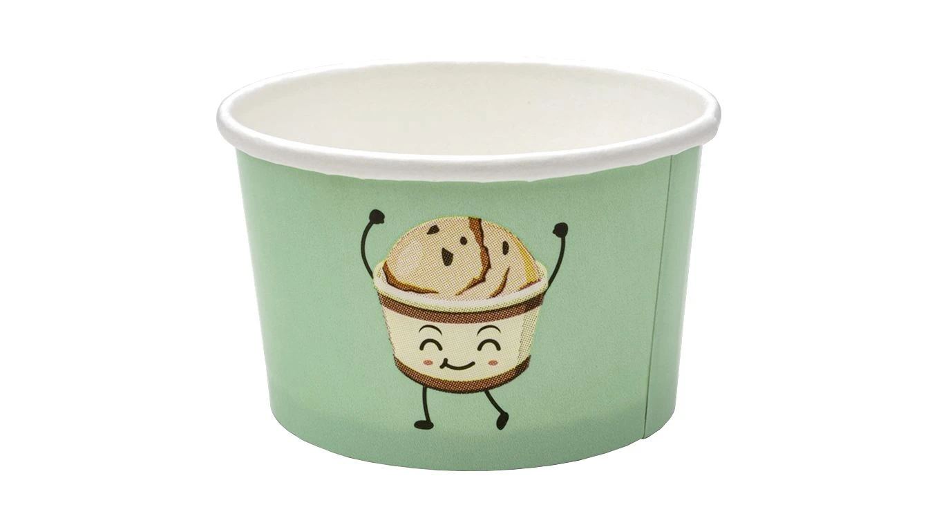Gobelet à glace avec impression 100 ml, 50 pièces