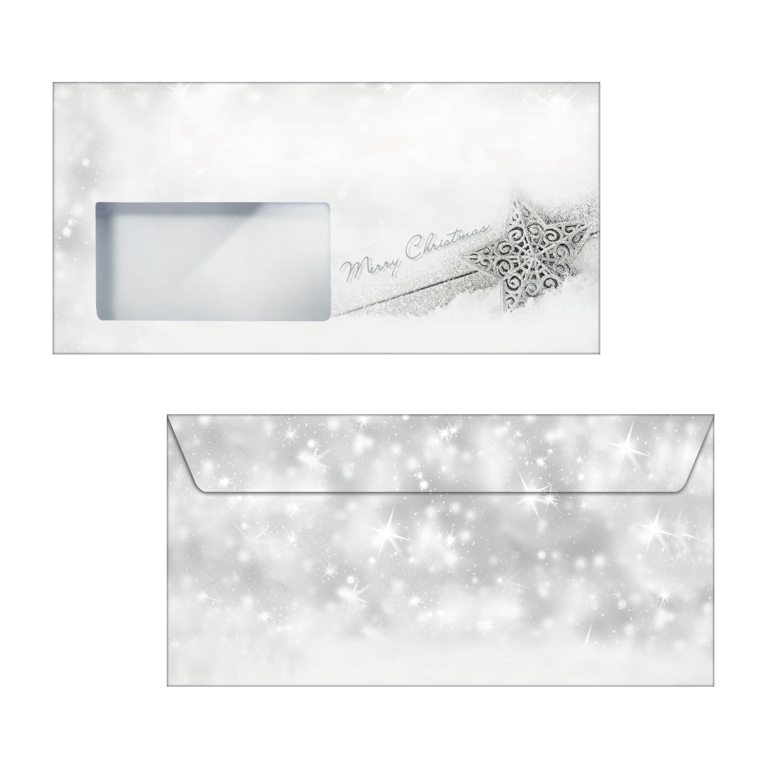 SIGEL DU136 Enveloppe Noël 11x22cm
