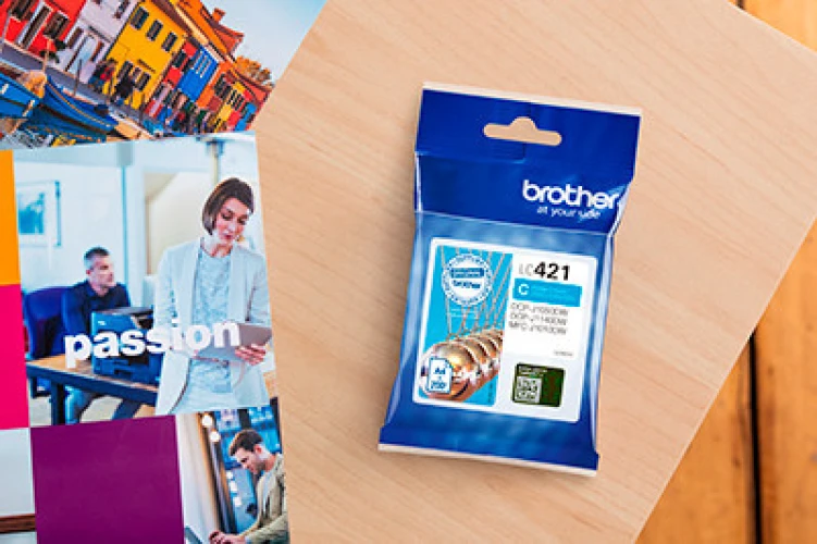 BROTHER LC-421C Cartouche d'encre cyan
