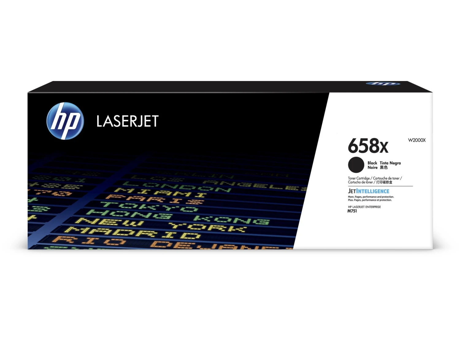 HP 658X Cartouche toner noir